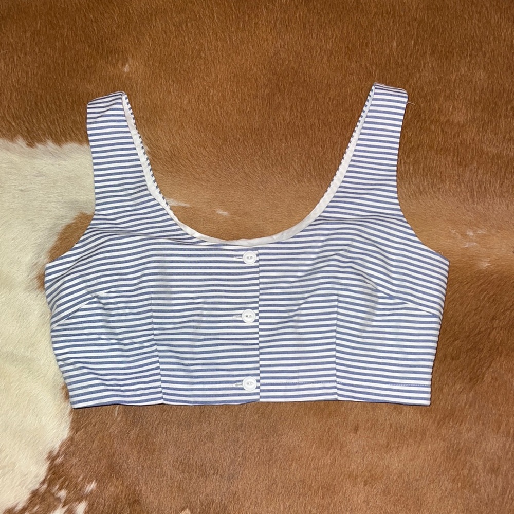 FRNCH crop tank